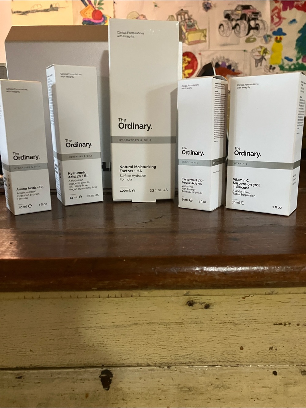The Ordinary Skincare Set - White